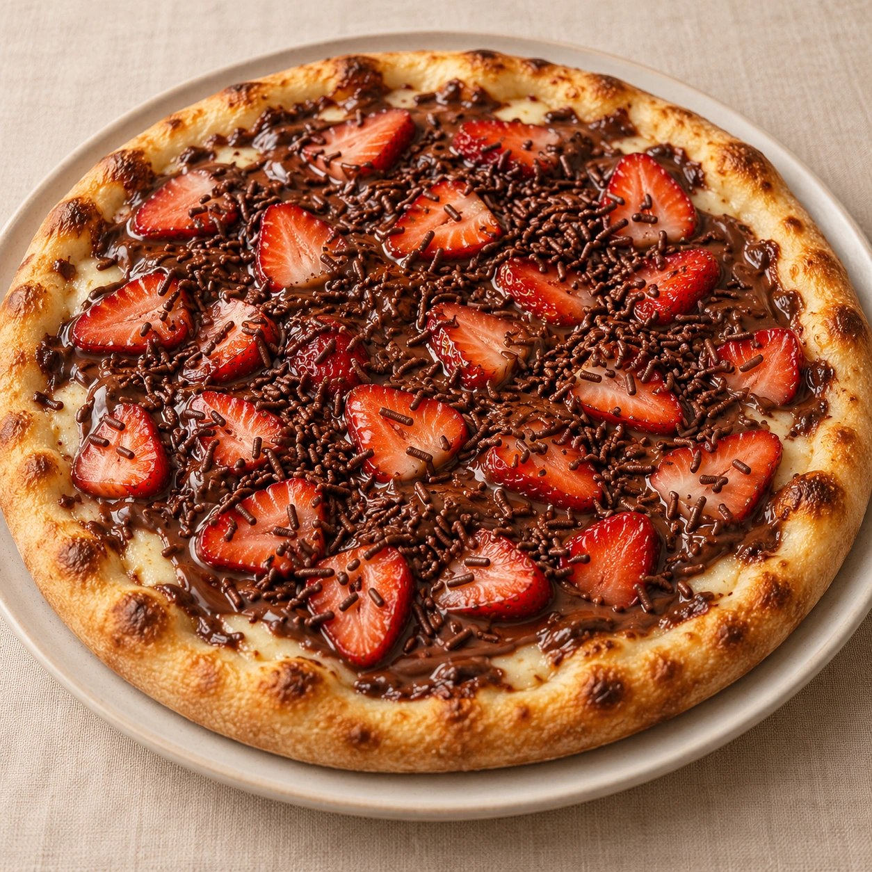 Imagem ilustrativa de pizza Brigadeiro
