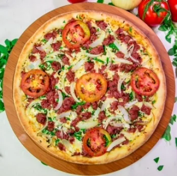 Imagem ilustrativa de pizza Mix Calabresa