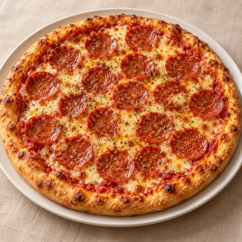 Imagem ilustrativa de pizza Pepperoni