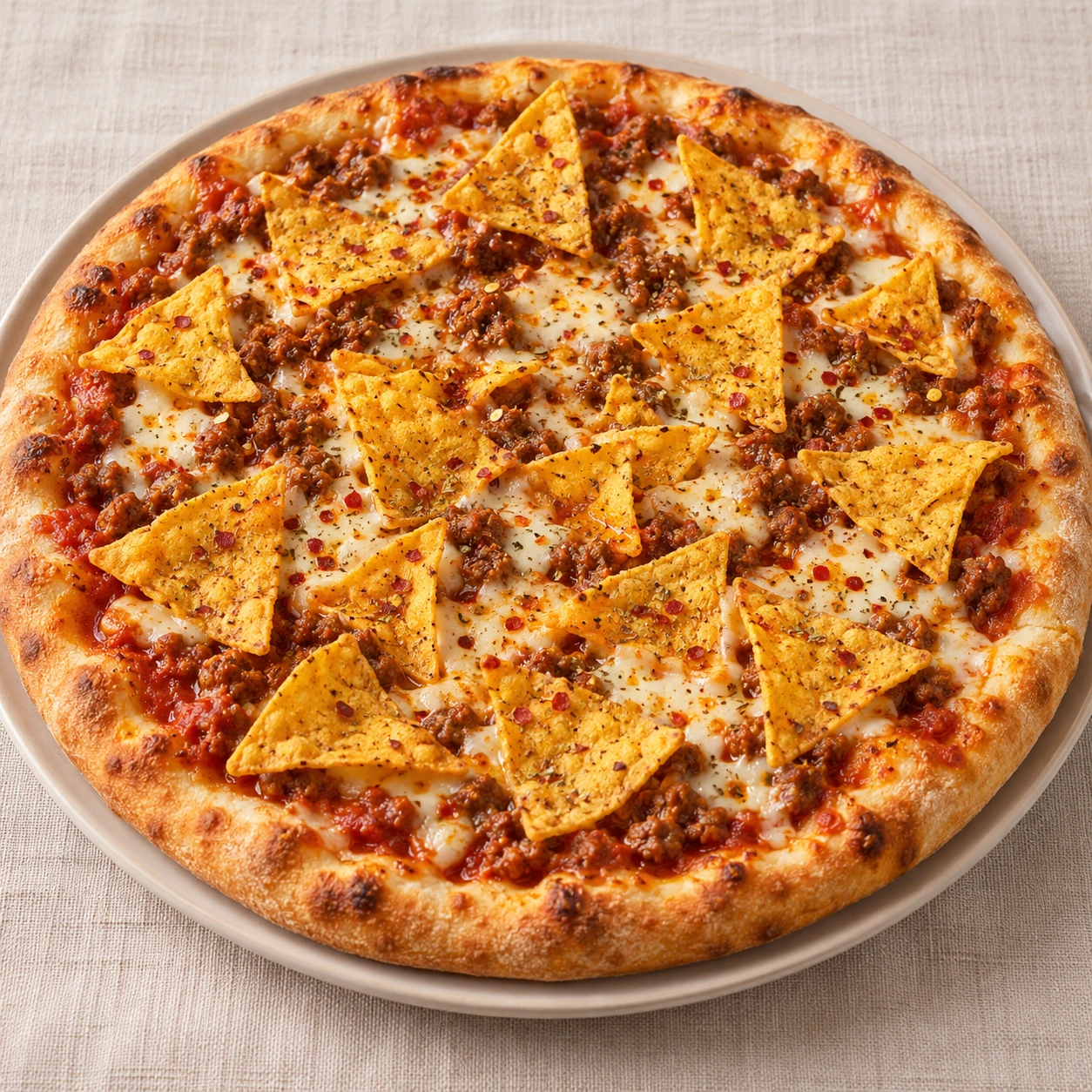 Imagem ilustrativa de pizza Nachos