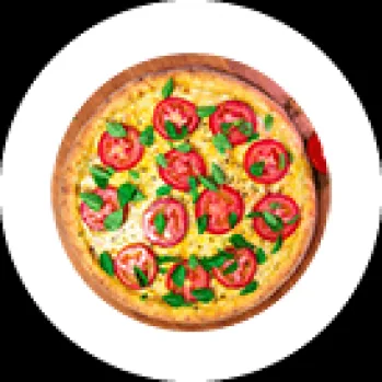 Imagem ilustrativa de pizza Margherita